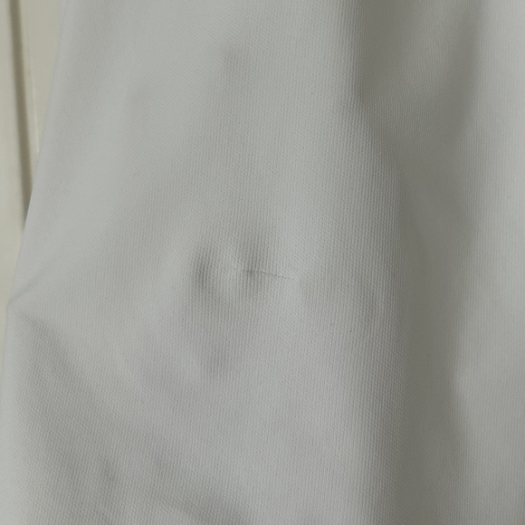 Athlete women’s white polo shirt size large - Picture 6 of 8